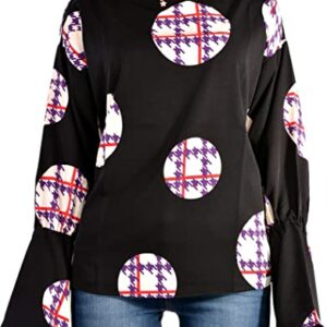 BLOUSE WITH ALL PRINT