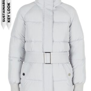 BELTED RECYCLED PADDED JACKET